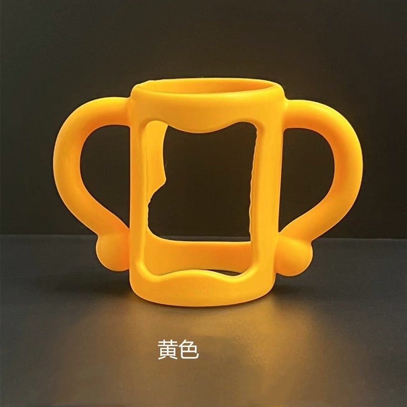 Grip Handle Factory - for Classic Wide-Mouth Plastic Baby Feeding Bottles 0-12 Months