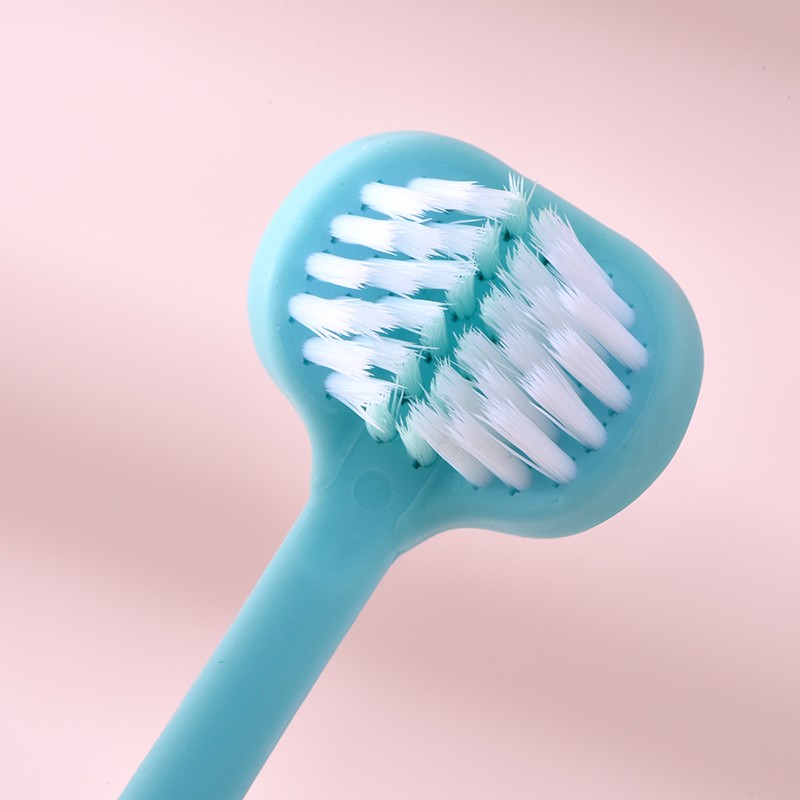 Children's Toothbrush Manufacturer - Baby Cartoon Toothbrush 5D Soft Fur Three Sided