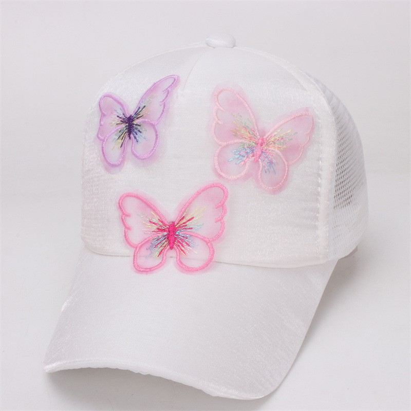 Summer Hat Factory - Cute Cotton Princess Infant Toddler Sun Hat Lace Beanie for Girls