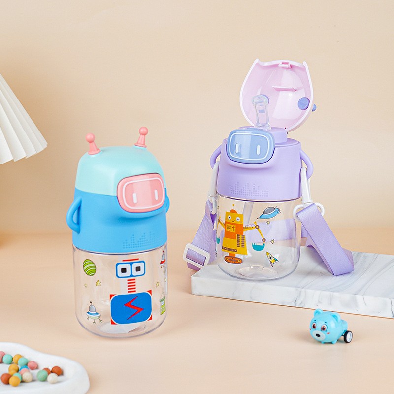 Drink Cup Supplier - Silicone Cartoon Bear Learn to Drink with Three Handles for Kids