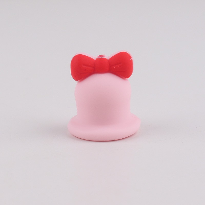 Silicone Beads Supplier - Cross-Border New 3d Focal Beads Two-Color Heart-Shaped Loose
