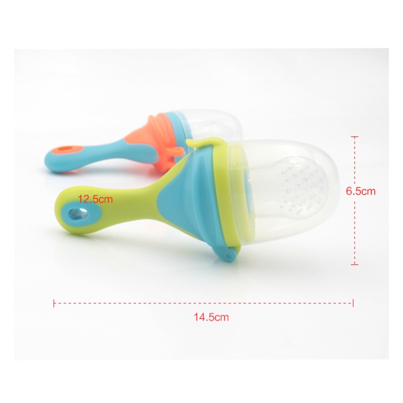 Baby Storage Manufacturer - Wide Mouth Double Pacifier Storage Case Partition Dustproof