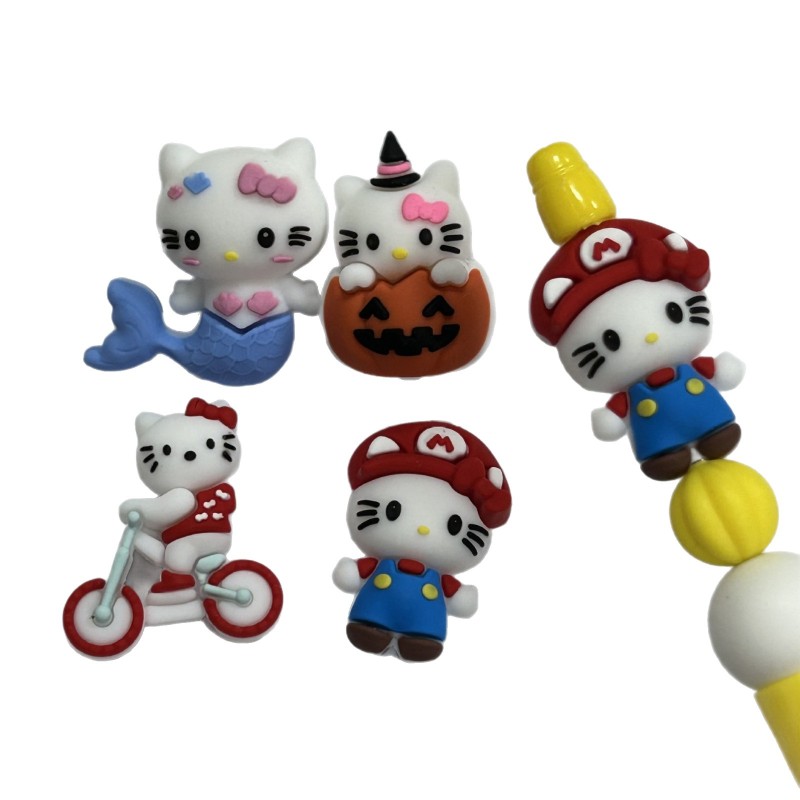 Silicone Beads Factory - New Luminous Glitter DIY Series Whale Shape Soft for Baby