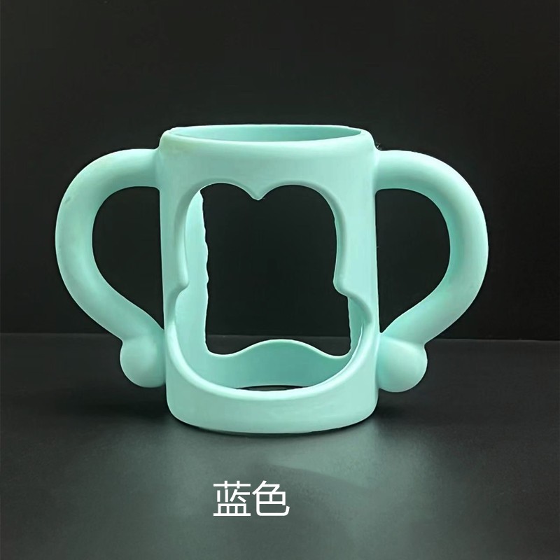 Grip Handle Factory - for Classic Wide-Mouth Plastic Baby Feeding Bottles 0-12 Months
