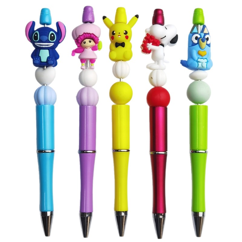 Silicone Beads Supplier - Big Brand Luxury Explosions Printed Beaded Jewelry Making Toys