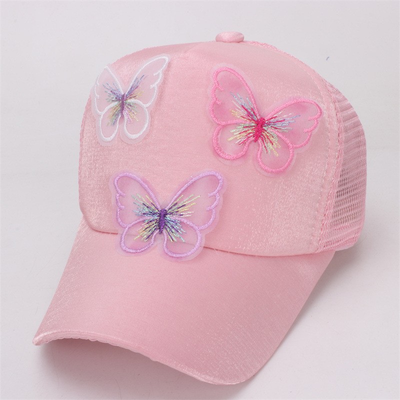 Summer Hat Factory - Cute Cotton Princess Infant Toddler Sun Hat Lace Beanie for Girls