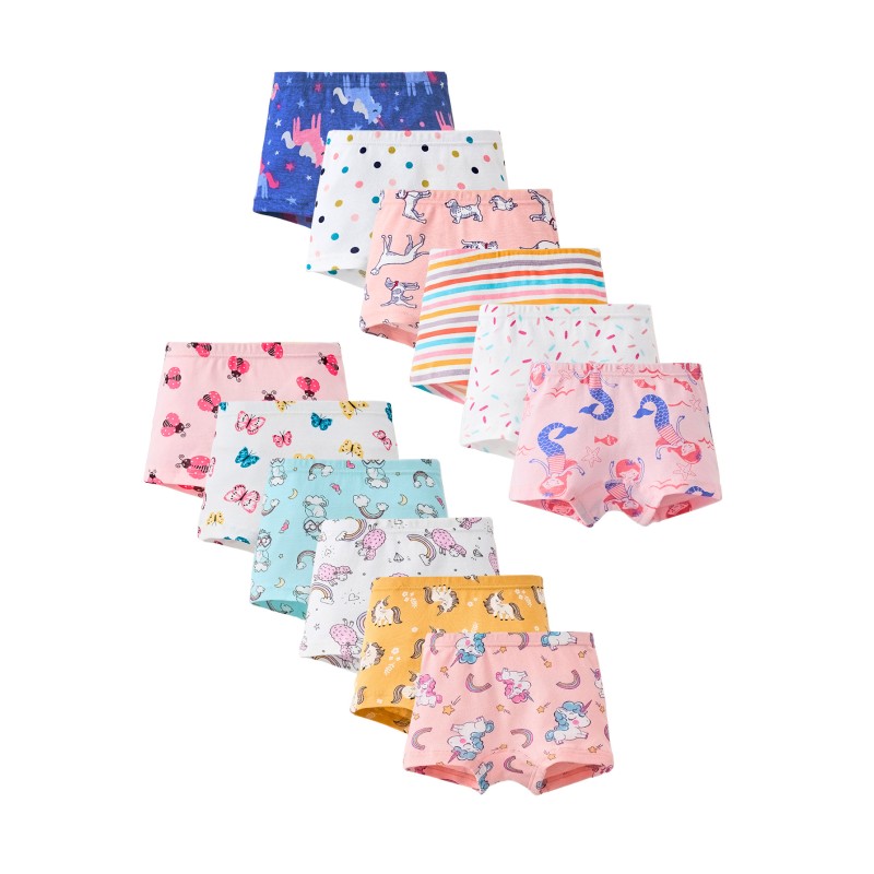 Absorbent Pants Factory - Cotton Training Pants for Girls Boys Water-Resistant Washable Cartoon