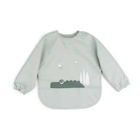 Disposable Bibs Factory - Non-woven Fabric Feeding Cartoon Print Waterproof Portable