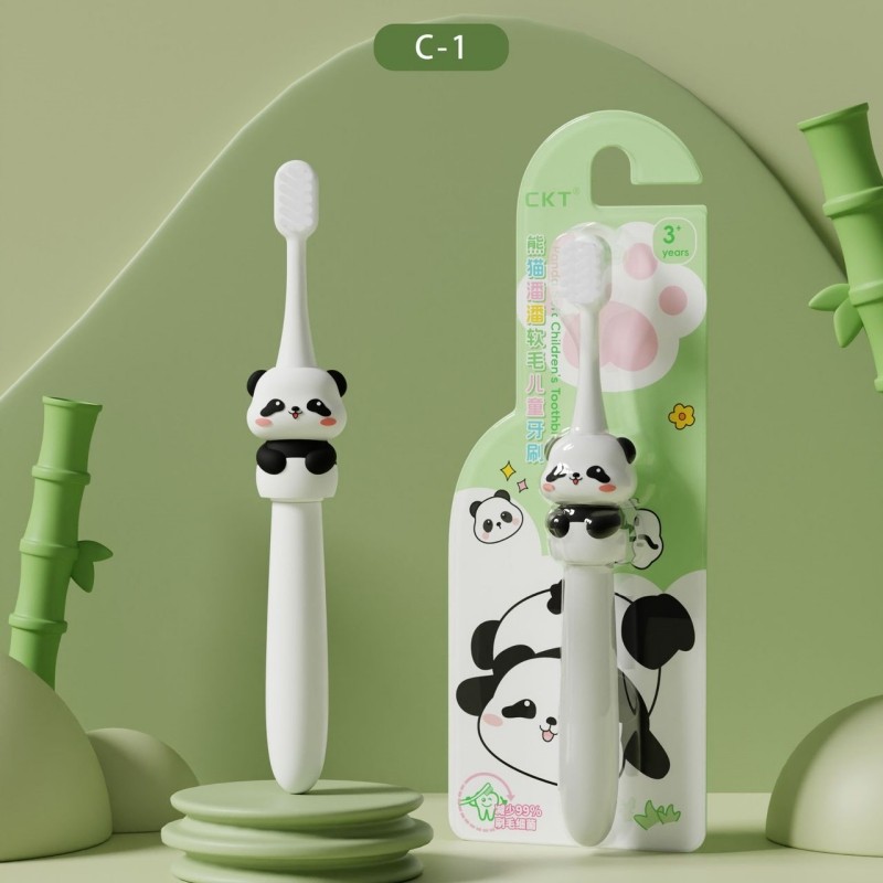 Baby Toothbrush Factory - Carton Baby Toothbrush for Infants 0-1-3-6 Year Old