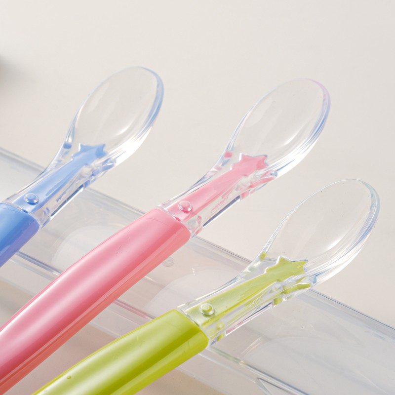 Feeding Tools Supplier - Stainless Steel Spoon Fork Set Easy-to-Use for Baby Feeding