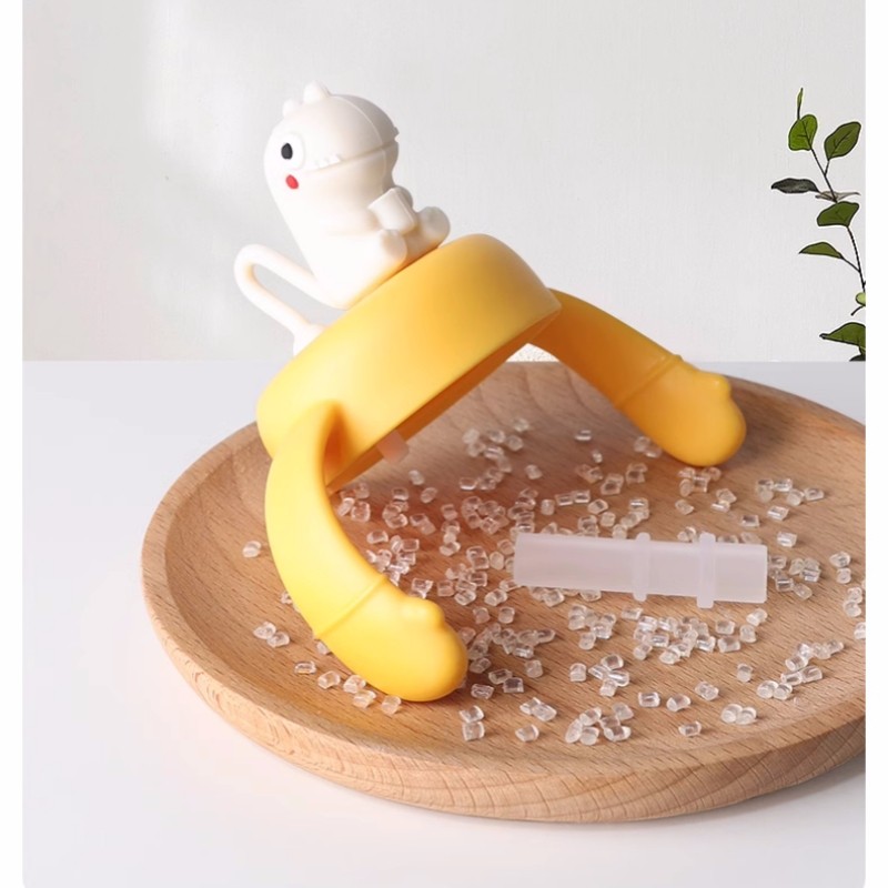 Baby Bottle Handle Supplier - PG BPA-Free Wide-Mouth Silicon and PP for 0-12 Months