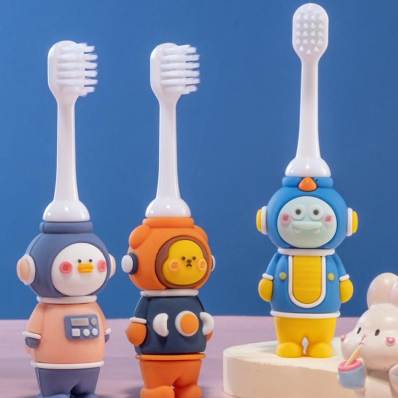 Children's Toothbrush Manufacturer - Soft Astronaut Toothbrush for 3-12 Year Olds Disposable