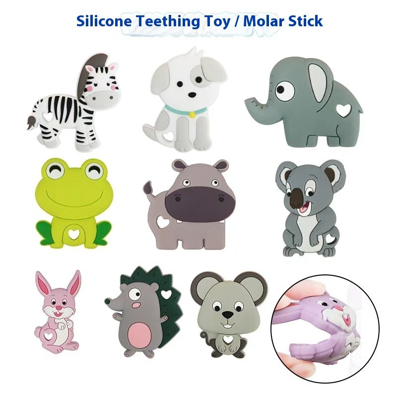 Baby Products Manufacturer - New Cartoon Dachshund Beads Food Grade Silicone DIY Beaded