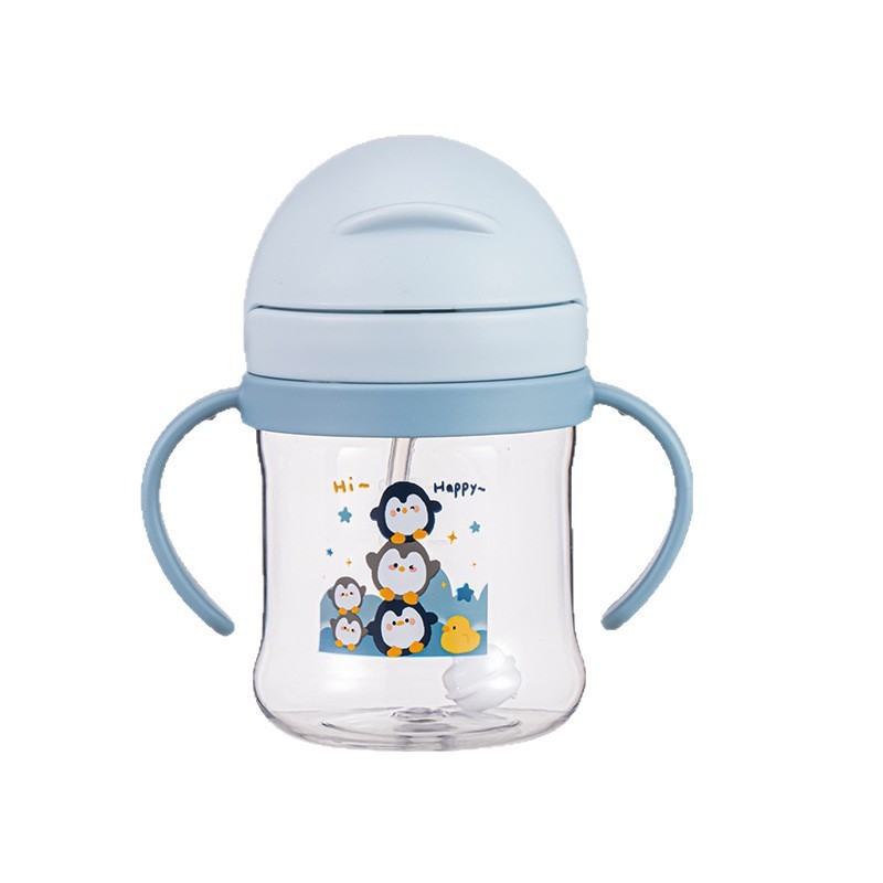 Tableware Supplier - Cartoon Character Plastic Sippy Cups and Water Bottles Baby-Friendly