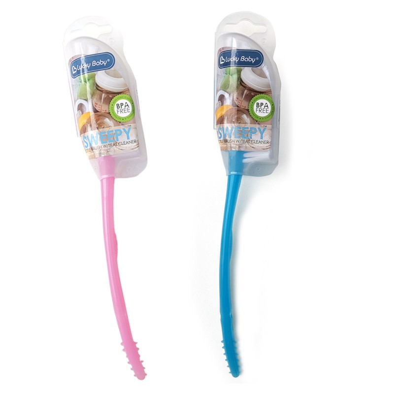 Feeding Bottle Brush Factory - Length 25cm Sponge Brush for Baby Bottle Cleaning