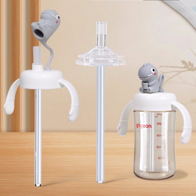 Baby Bottle Handle Supplier - PG BPA-Free Wide-Mouth Silicon and PP for 0-12 Months