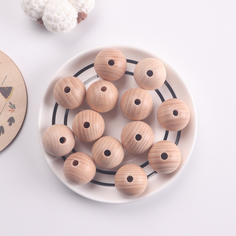 Baby Teether Supplier - Custom New Beech Wood Rattle Animal Room Decoration Gifts Set