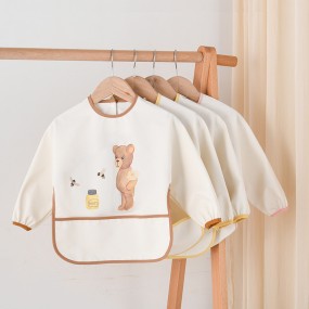 Baby Bib Supplier - OEM Silicone with Button Closure Customizable Button Closure