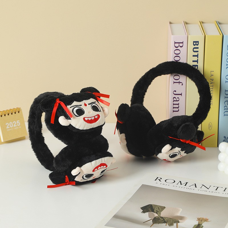 Plush Earmuffs Supplier - for Kids and Adults New Cute Cartoon Design Winter Antifreeze