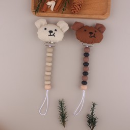 Pacifier Chain Factory - Cartoon Fruit Anti-Drop Silicone with Daisy Chain Toy