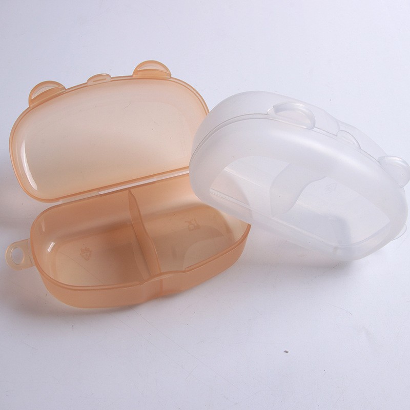 Pacifier Box Manufacturer - Transparent PP Soother Box Nipple Storage for Infants