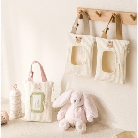 Tissue Box Cover Manufacturer - Cute Cotton Hanging Car Decoration