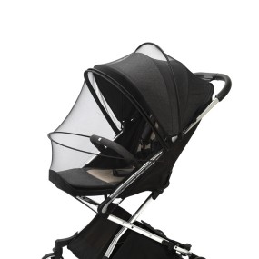 Stroller Mosquito Net Factory - Double Zipper Bassinet Cover