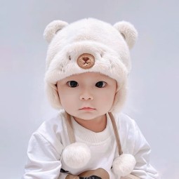 Knitted Cap Supplier - Soft Warm Elastic Kids Winter Casual