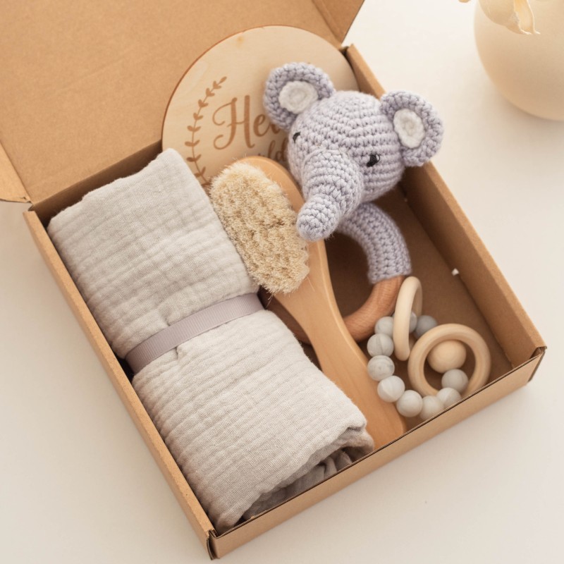 Crochet Rattle Manufacturer - Cotton Animal Wooden Tassel Braid