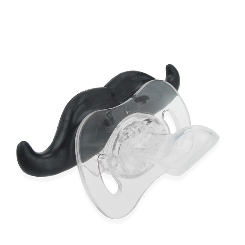 Silicone Pacifier Factory - Funny Moustache Lip Shape Orthodontic