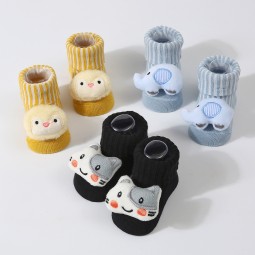 Doll Socks Manufacturer - 3D Knitted High Socks Non-Slip