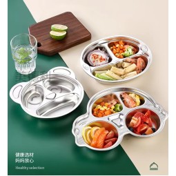 Food Tray Manufacturer - Cartoon Shape 304 Stainless Steel Plate