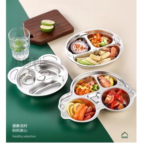 Food Tray Manufacturer - Cartoon Shape 304 Stainless Steel Plate