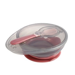 Feeding Bowl Supplier - Supplement Bowl with Lid Suction Cup