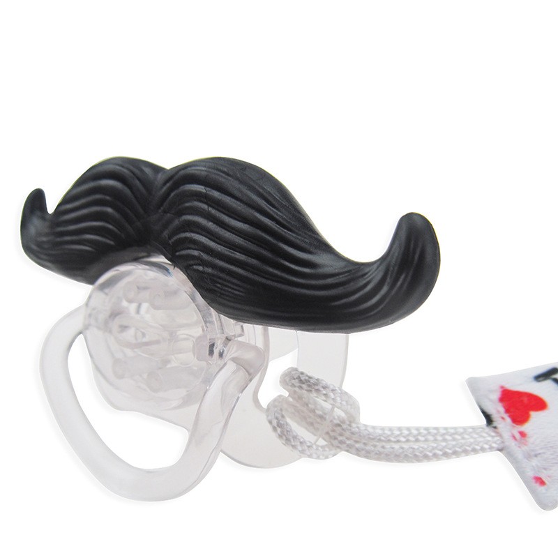 Silicone Pacifier Factory - Funny Moustache Lip Shape Orthodontic