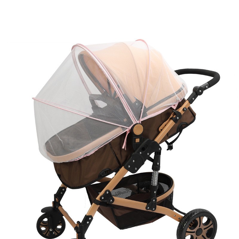 Stroller Mosquito Net Factory - Double Zipper Bassinet Cover