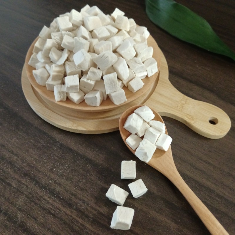 Freeze Dried Snacks Factory - Factory Wholesale Natural Diced Chicken Meat