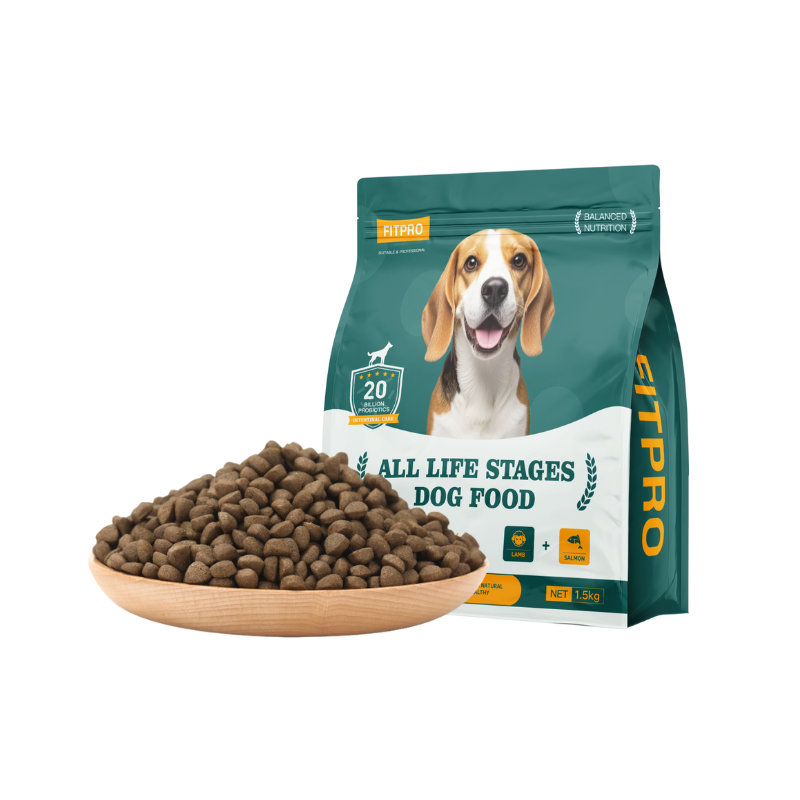 Dry Dog Food Supplier - ISO9001 FDA Customized Fresh Meat Low-temperature