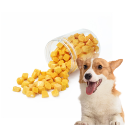 Pet Treats Supplier - OEM Manufacturer Natural Diced Chicken Fish Duck Meat