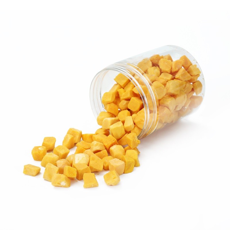 Cat Treats Factory - OEM Egg Yolk Cubes Natural High Quality Bulk Freeze Dried