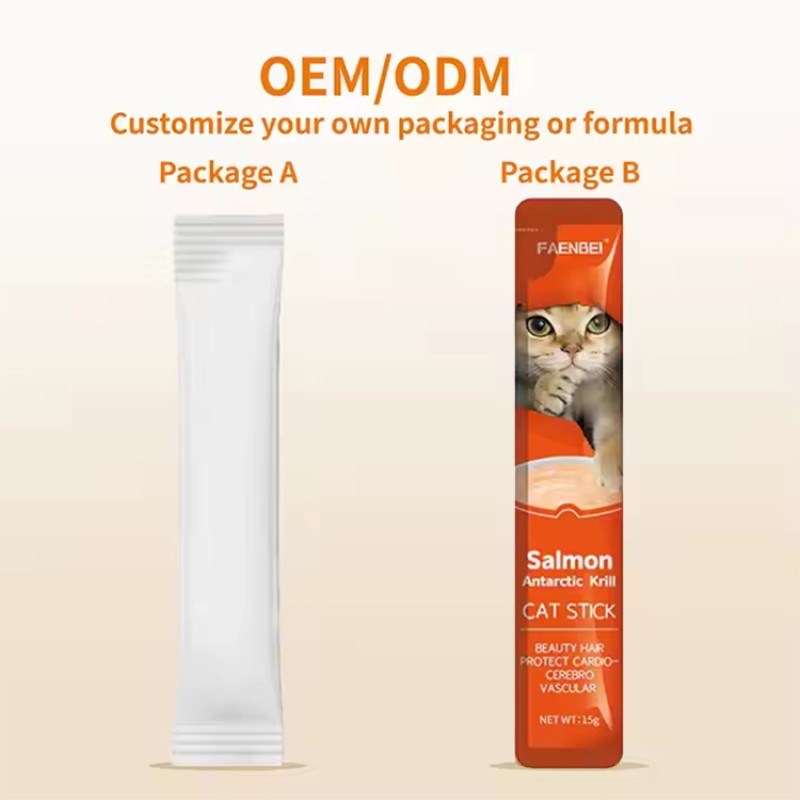 Cat Food Manufacturer - Creamy Liquid Snack Adult Cat Food