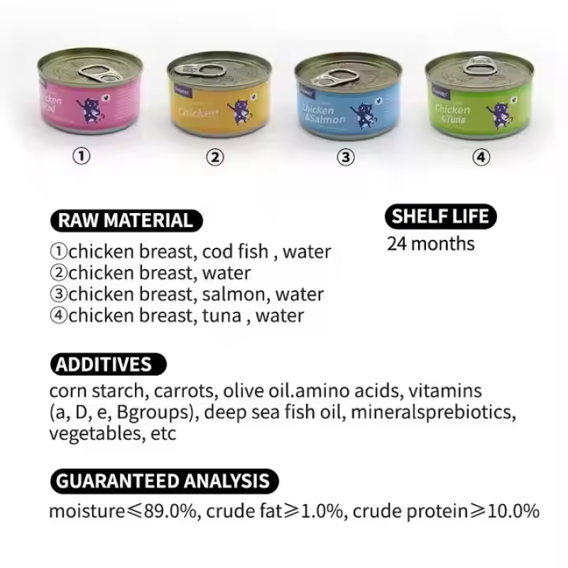 Canned Food Factory - ODM 2-in-1 Chicken Canned Dog Wet Food