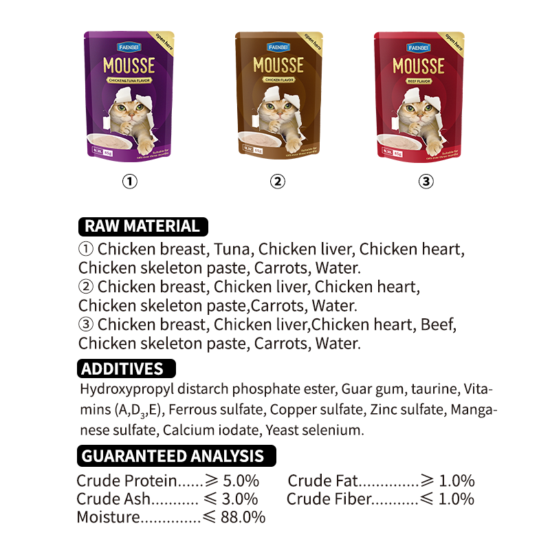 Pet Canned Food Factory - Chicken Beef Vegetable High Protein