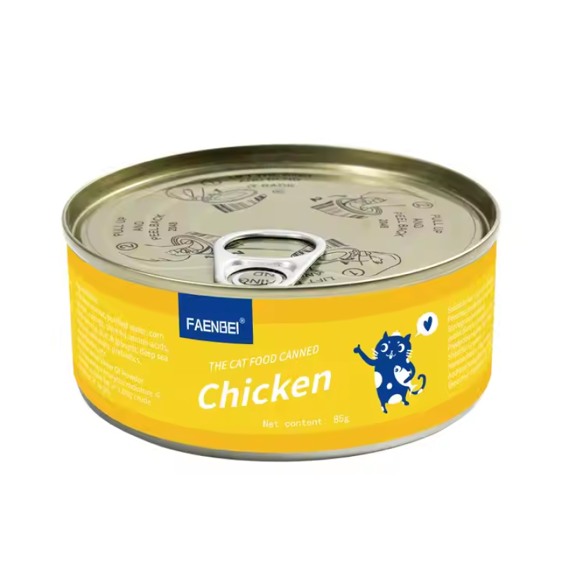 Canned Food Supplier - Mixed Flavor Chicken Wet Food Factory
