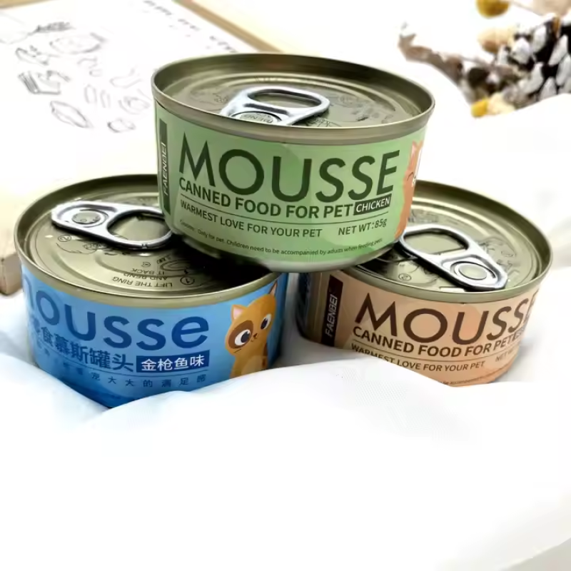 Tin Can Supplier - ODM 3 Size Silicone Pet Main Meal Lids