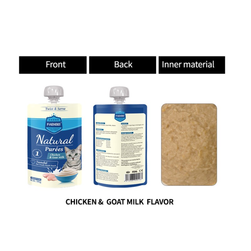 Cat Dessert Supplier - Mousse Pussy Claw Tuna Milk Shake