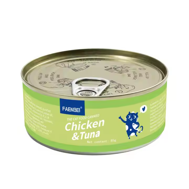 Canned Food Supplier - Mixed Flavor Chicken Wet Food Factory