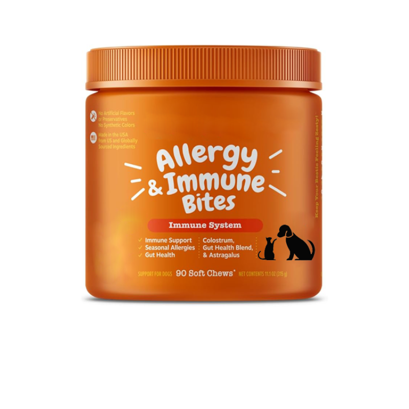 Pet Supplement Factory - Immune Allergy Probiotics Chew Dogs Cats