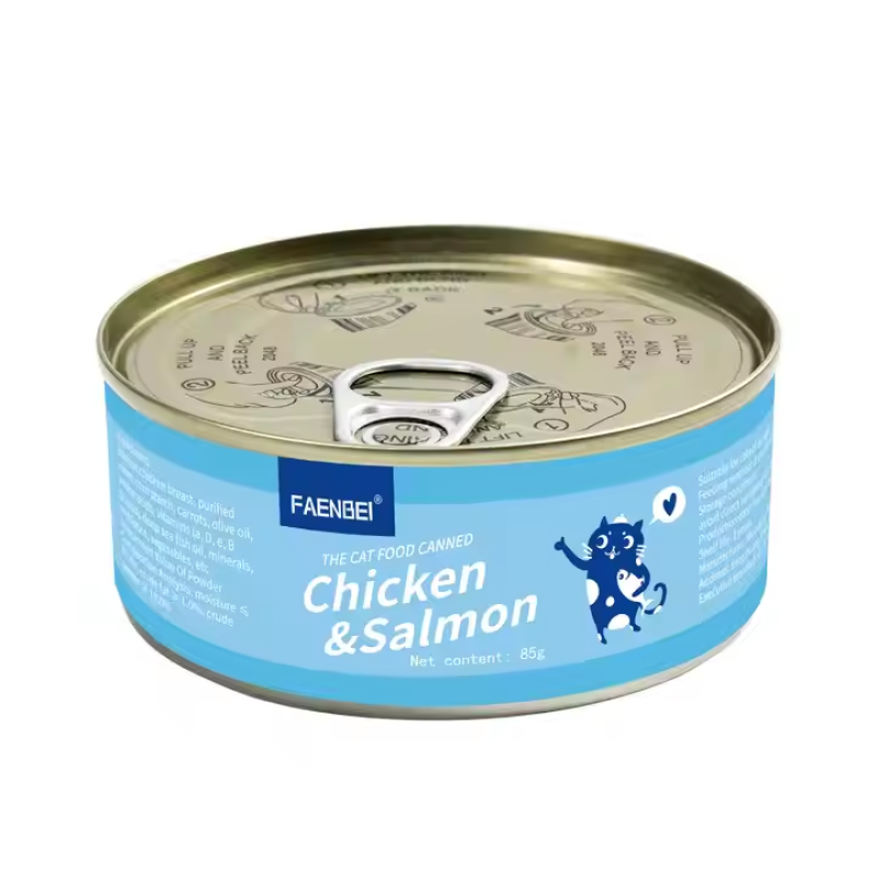 Canned Food Supplier - Mixed Flavor Chicken Wet Food Factory