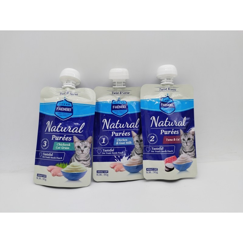 Cat Dessert Supplier - Mousse Pussy Claw Tuna Milk Shake